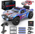 Remote Control Truck 4WD Electric Toy Off Road RC Monster Vehicle Car Crawler with 2 Rechargeable Batteries M89468