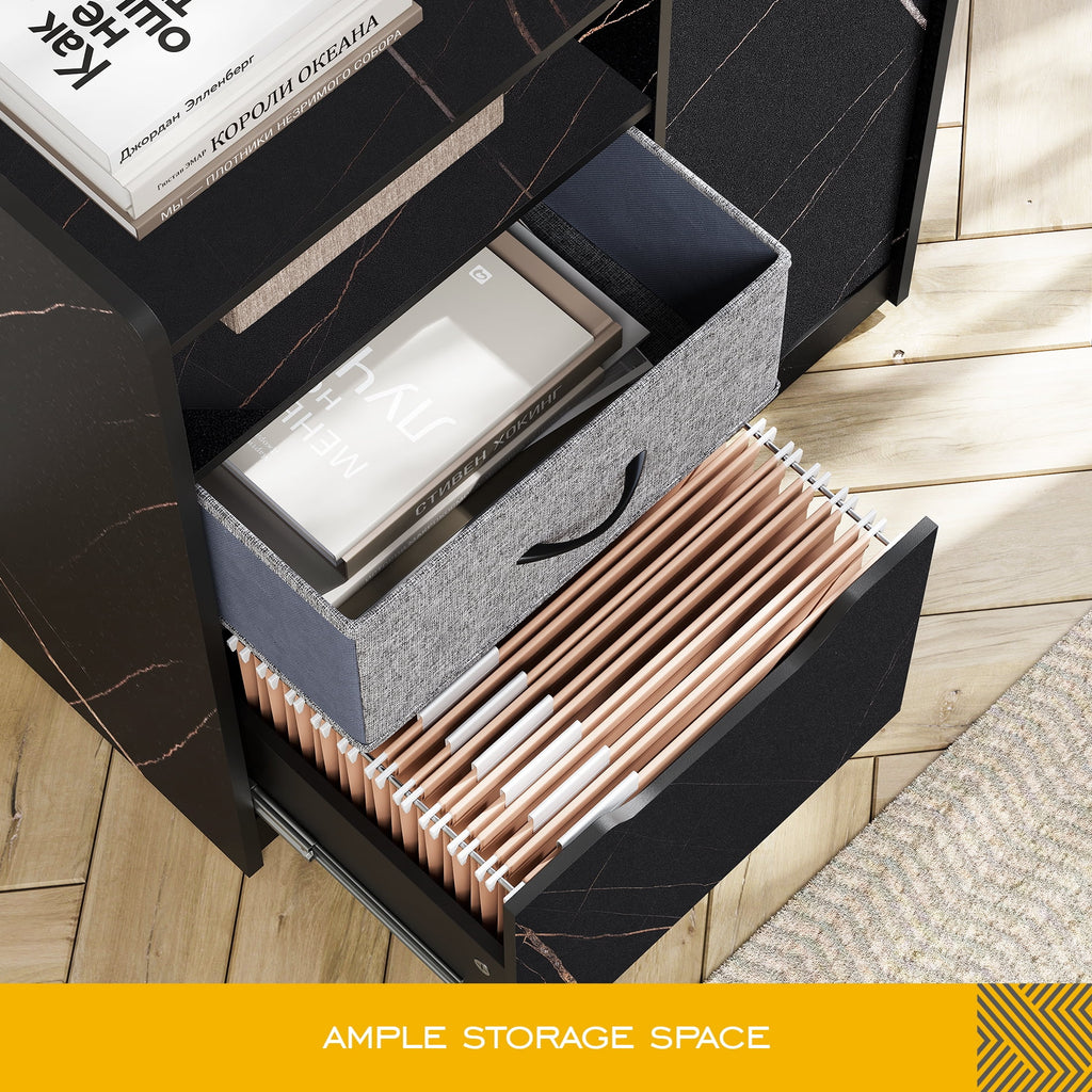 Wood Mobile Printer Stand with Drawer Y8963
