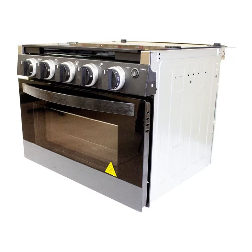 17" 3-Burner LP Gas Range - Black G97756