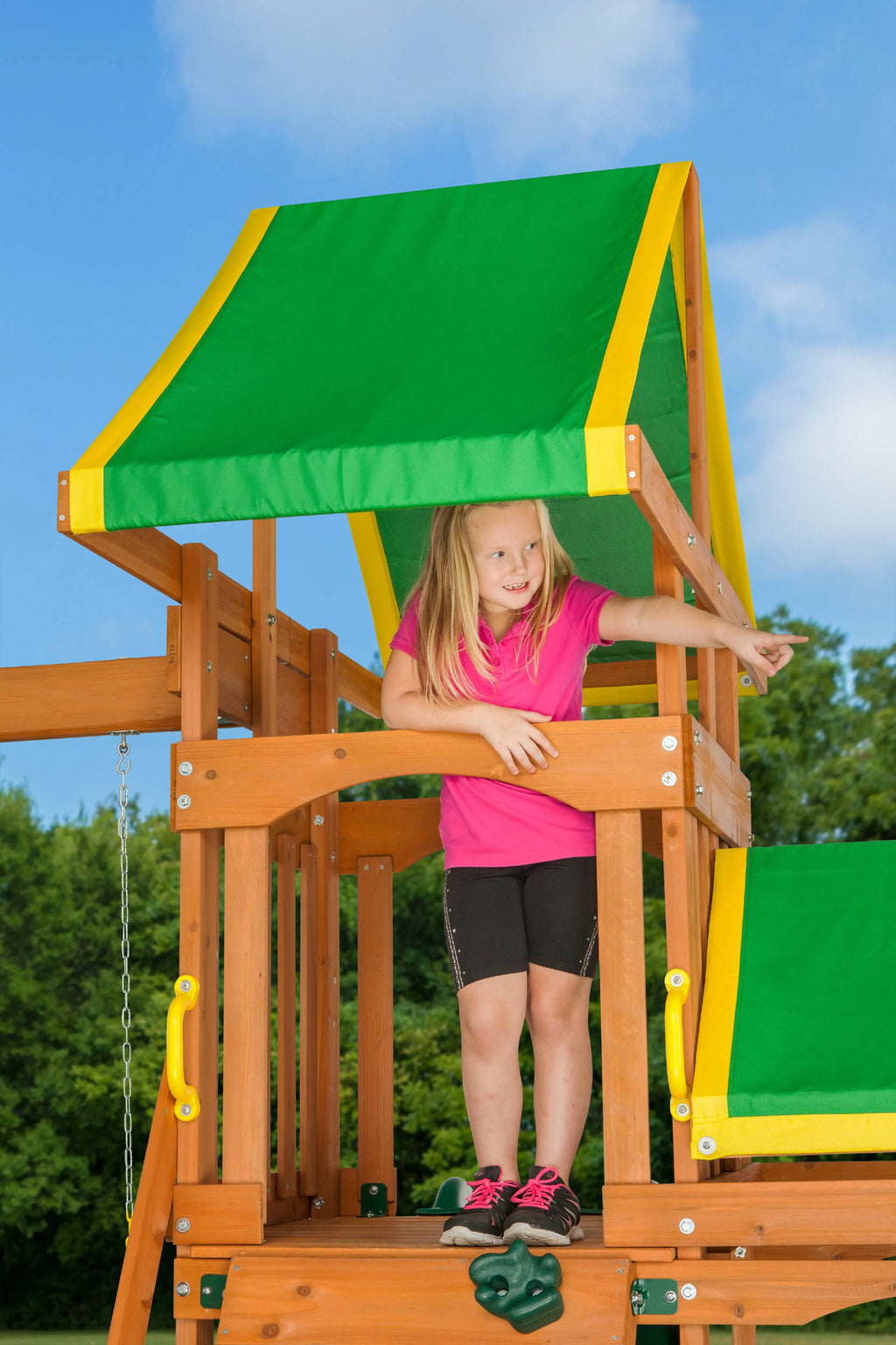 Wooden Swing Playset I245392