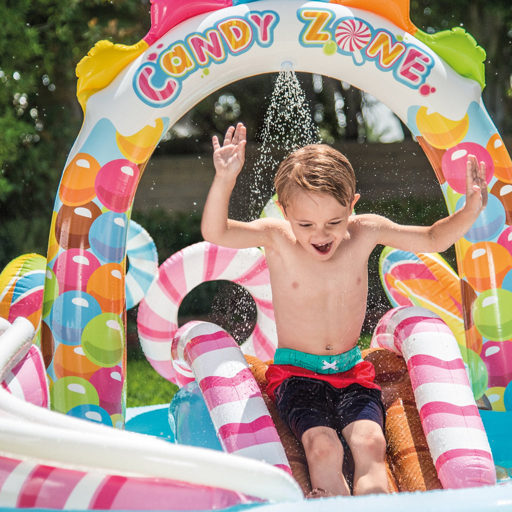 9ft x 51in Kids Inflatable Pool with Electric Air Pump M678798