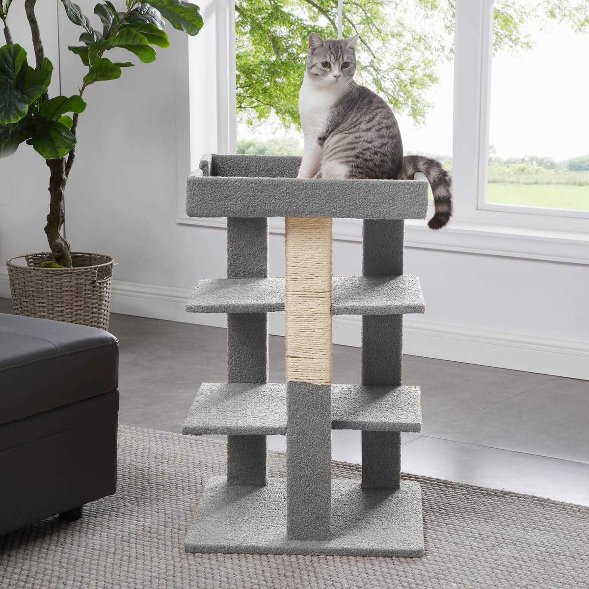 Cat Tree with Scratching Post L2826