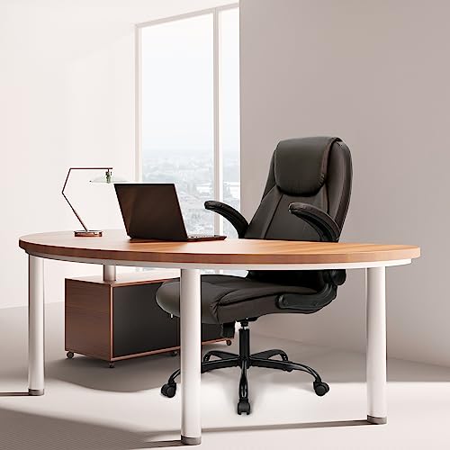 Ergonomic High Back Office Chair with Flip-up Arms E274545