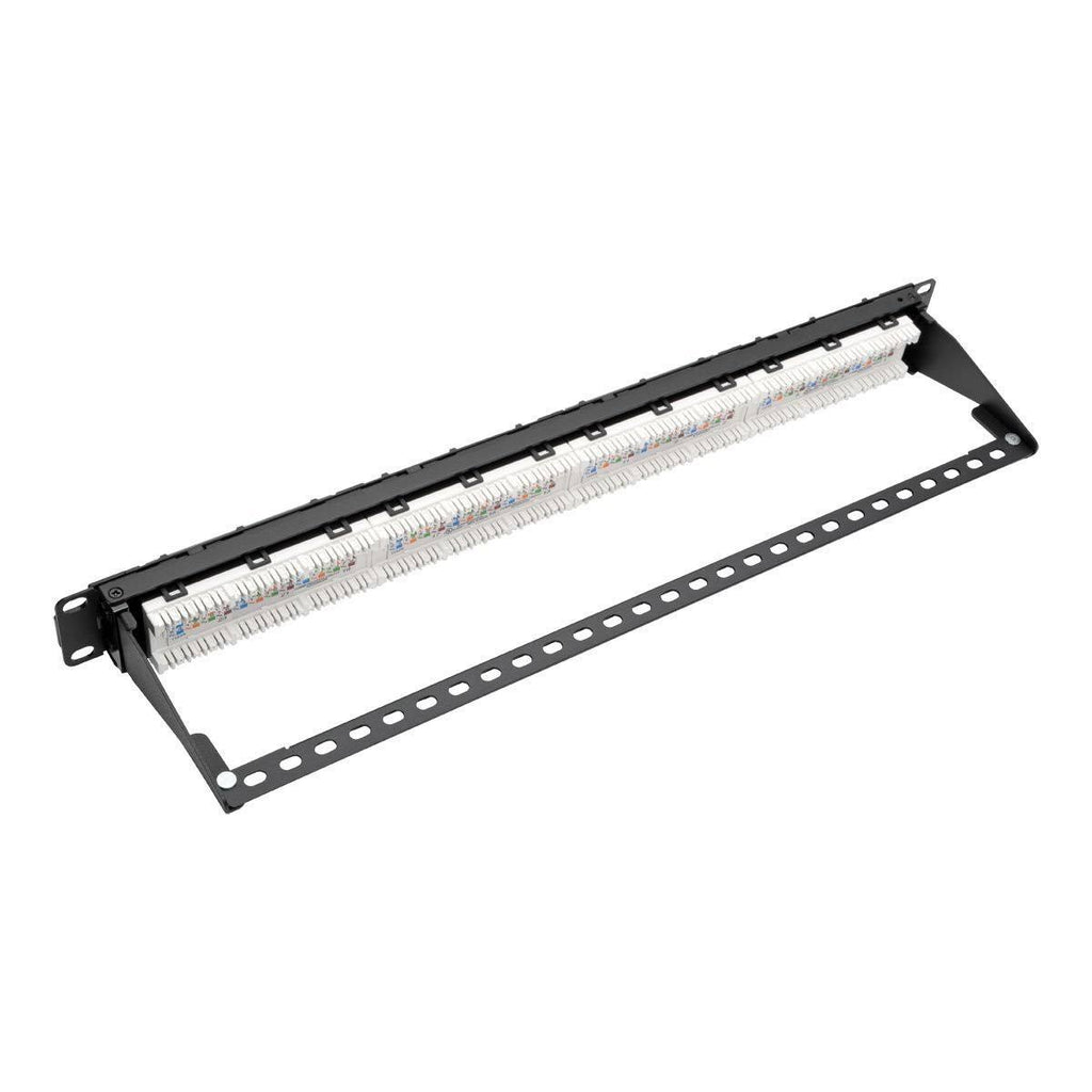 24-Port Cat6a Cat6 Cat5e Patch Panel Q23648