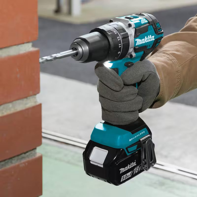 18V Cordless Combo Kit Hammer Drill Impact Driver Circular Saw Flashlight G14150