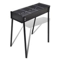 Charcoal BBQ Stand Steel Barbecue Grill Black W774