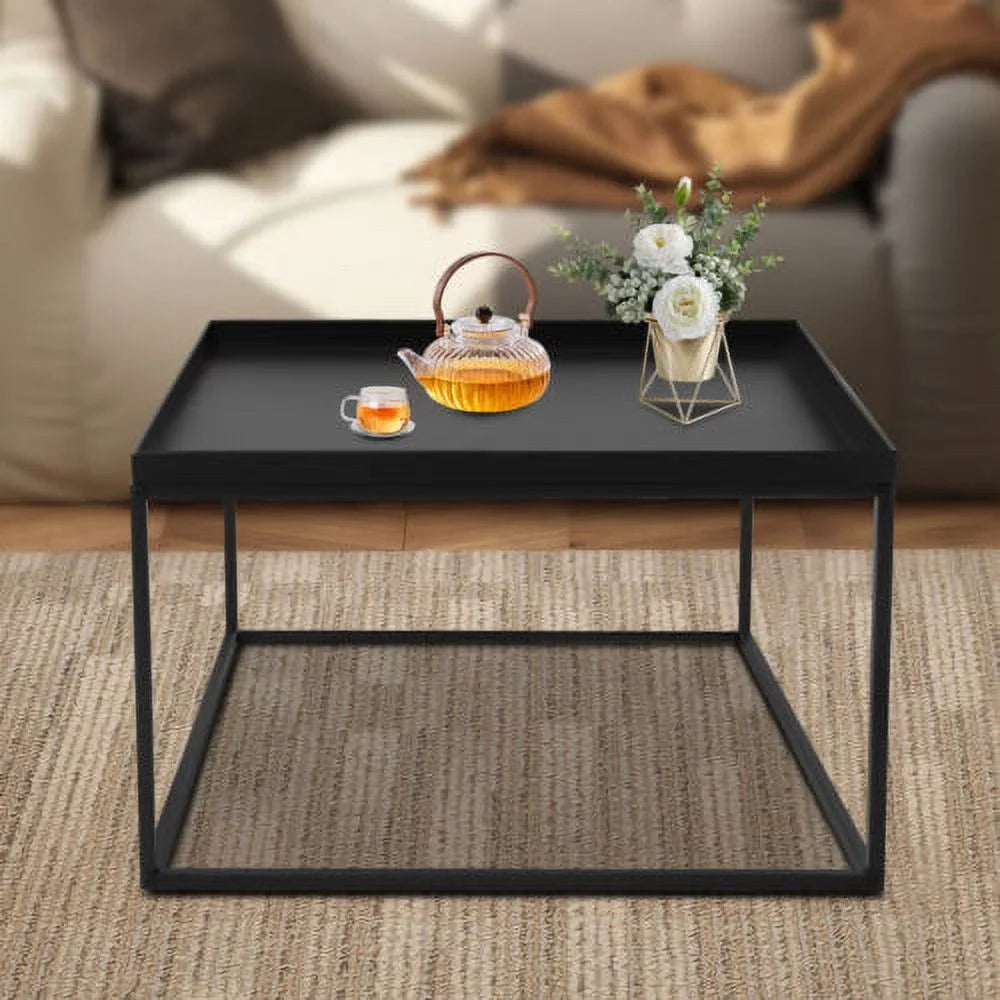 Square Coffee Table End Side Table Display Stand I976