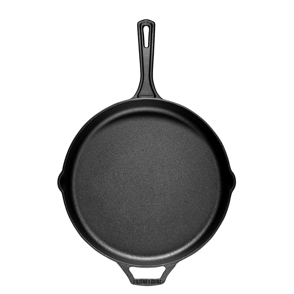 12'' Black Cast Iron Frying Pan B80733