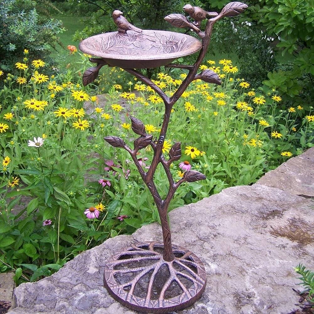 Black Meadow Bird Bath K9519