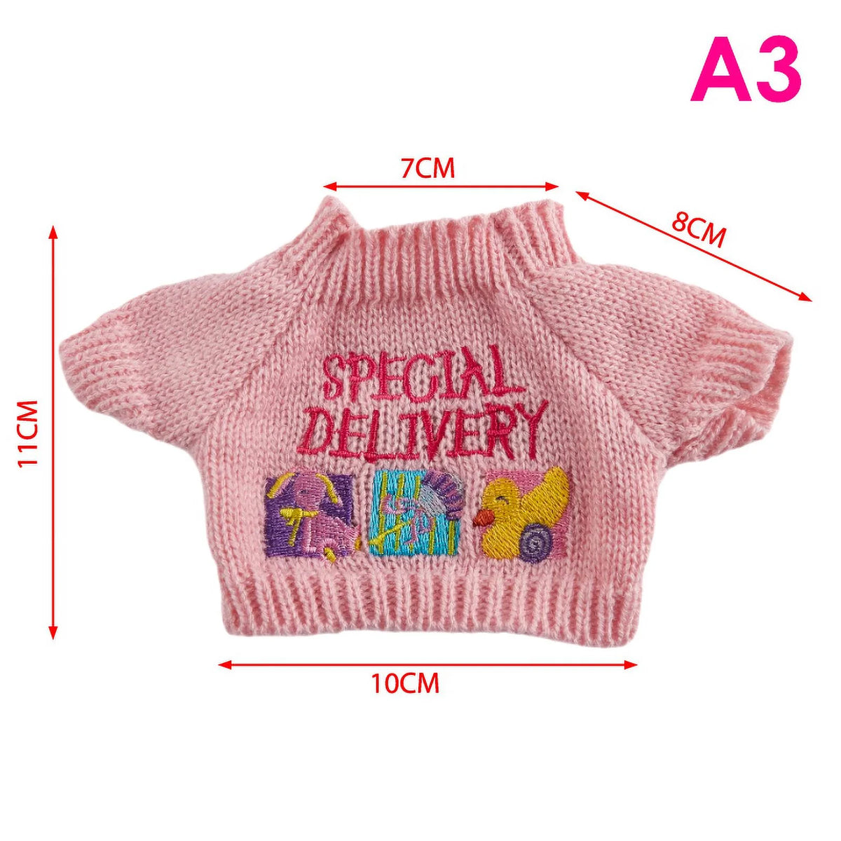 Duck Plush Toy Clothes Bag Accessories A609250