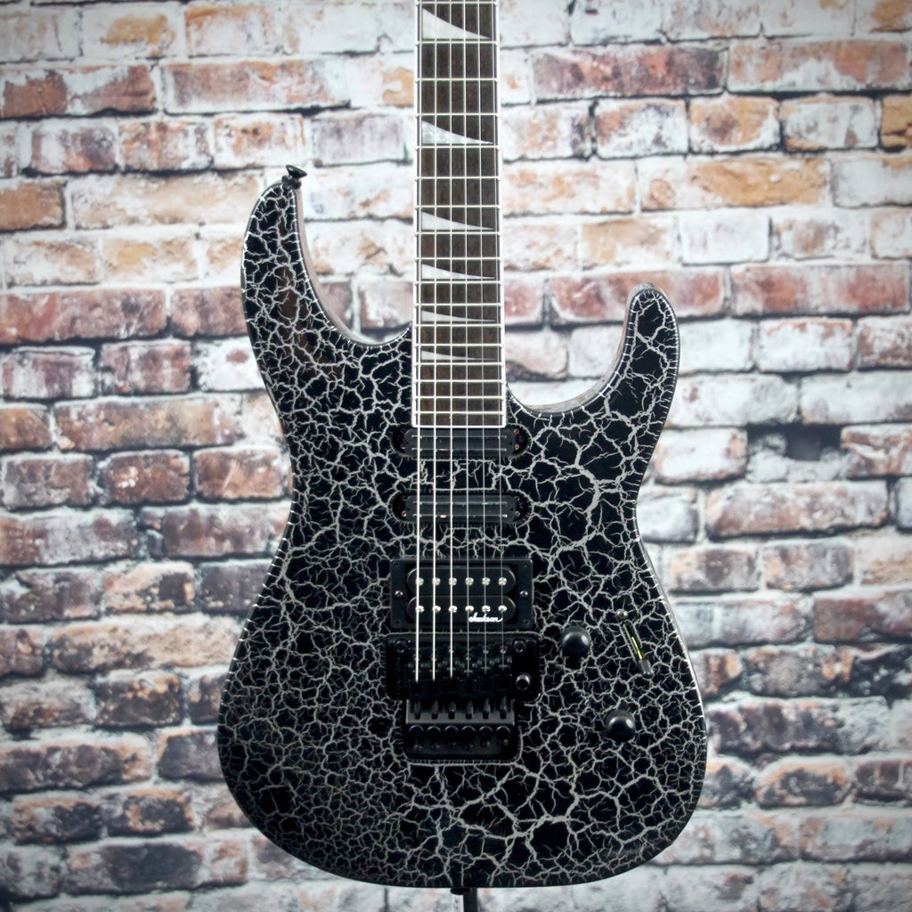 Silver Crackle Electric Guitar O735770