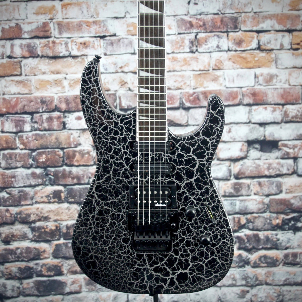 Silver Crackle Electric Guitar O735770