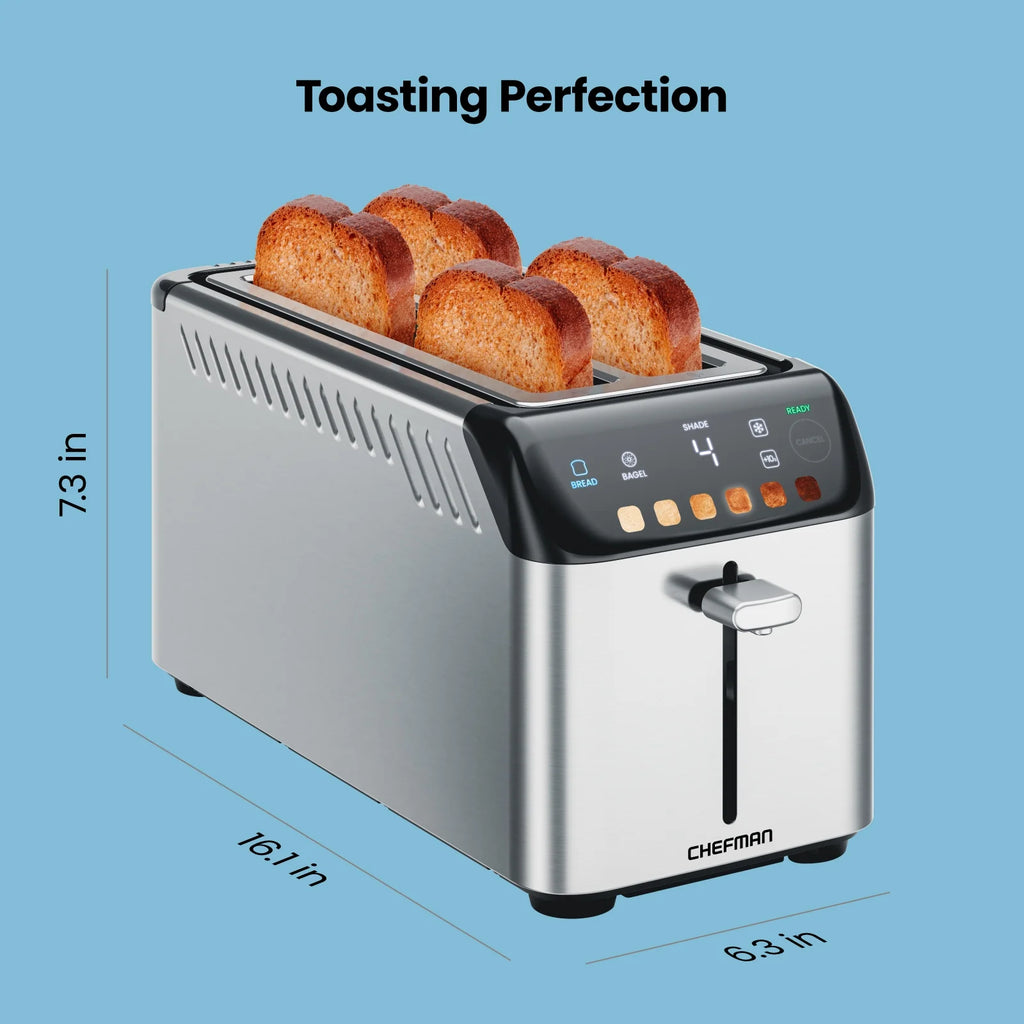 4 Slice Digital Toaster with Extra-Wide Slots N7460