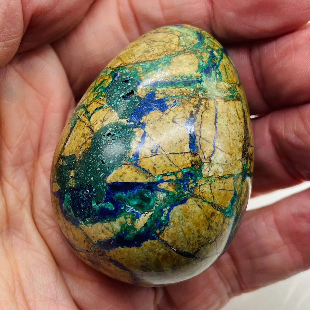 Green Blue Tan 163g Egg C375