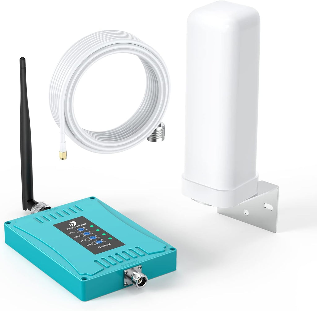 Cell Phone Signal Booster for Home, 5G 4G LTE & 3G, FCC Approved Y923589