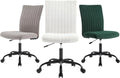 Velvet Swivel Desk Chair with Wheels M6917