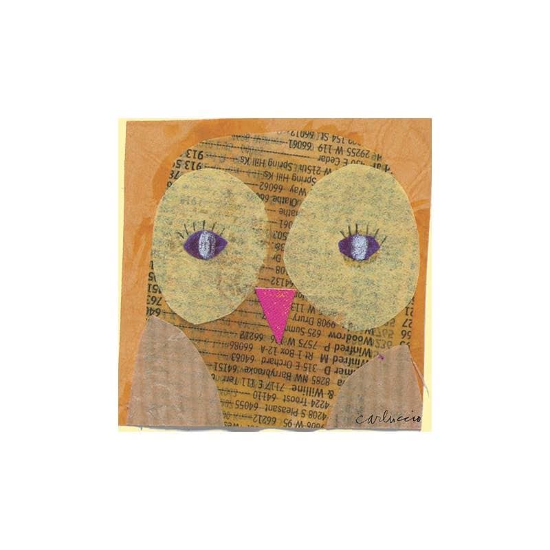 Owl Canvas Art A9767