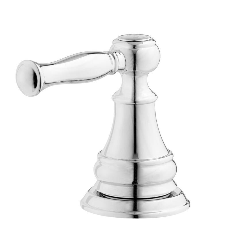 8 in. Widespread Double-Handle High-Arc Bathroom Faucet Polished Chrome X394
