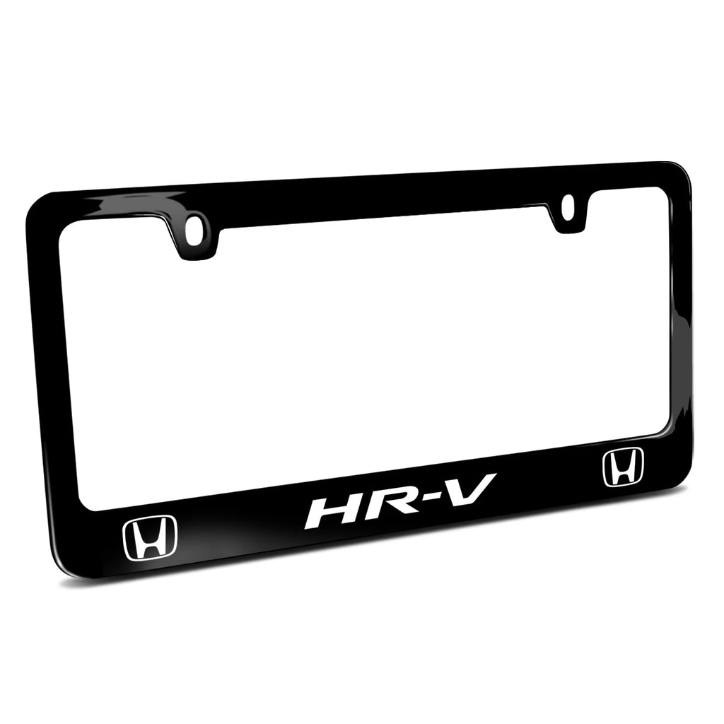 Black Metal License Plate Frame G481