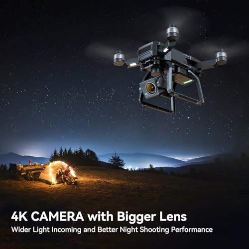 6K UHD Camera Drone with 3-Axis Brushless Gimbal and GPS Smart Control K6918