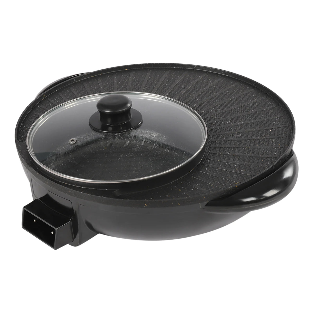 Portable Circular Hotpot Grill Combo Nonstick P814