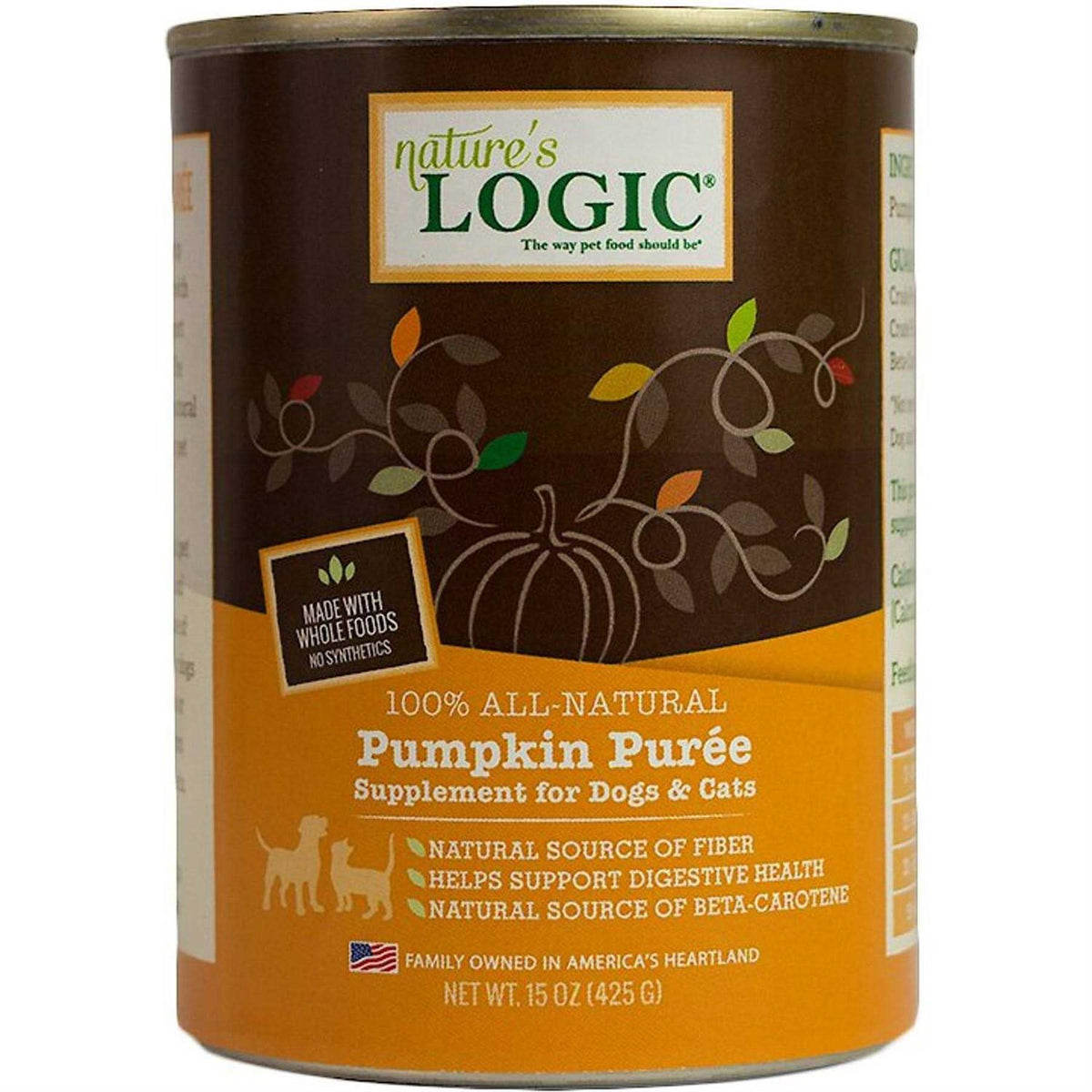 Pumpkin Puree Dog & Cat Food Supplement X75928