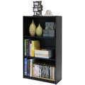 Espresso 3-Tier Bookcase Storage Shelves D871123