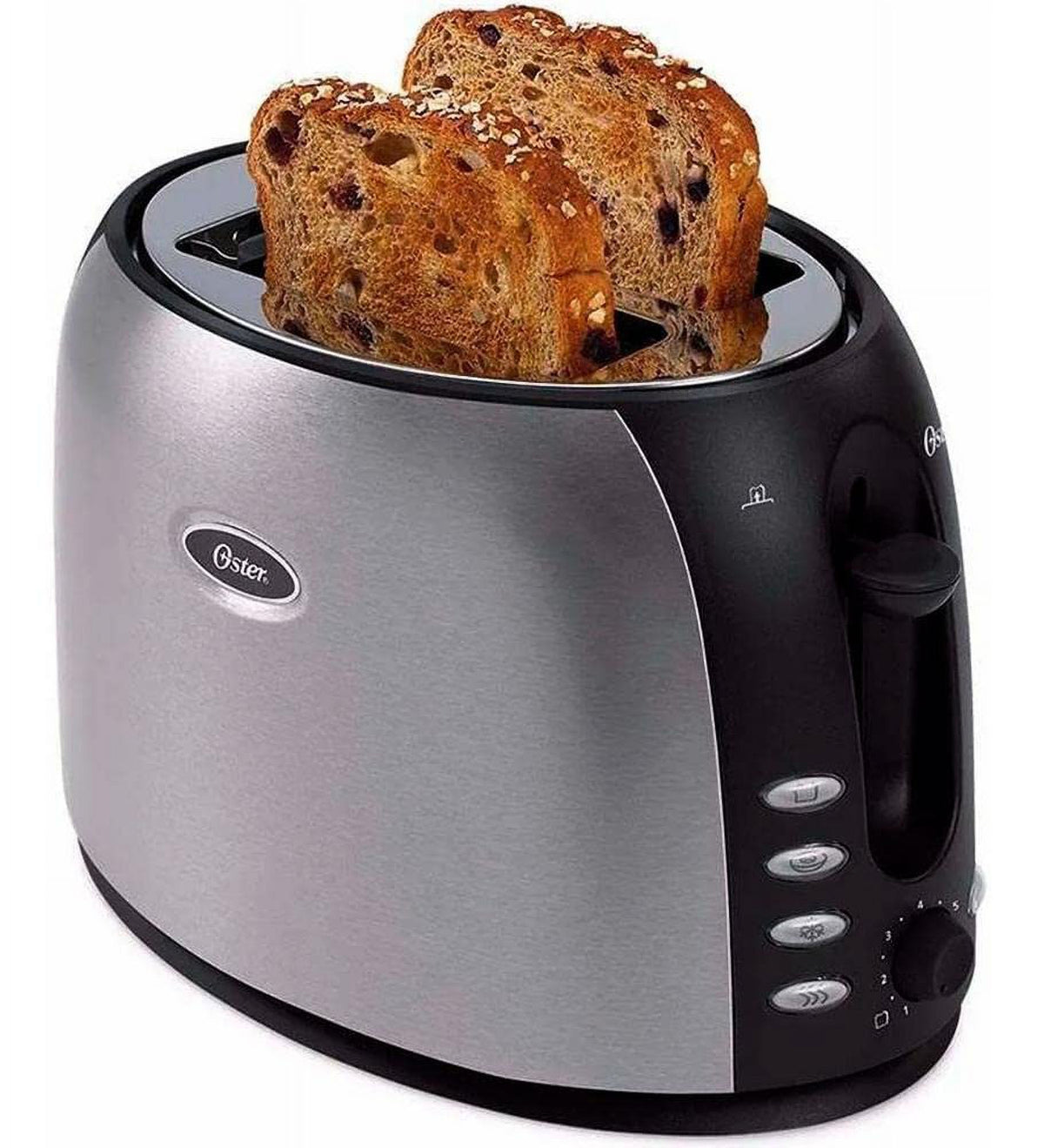 2 Slice Brushed Stainless Steel Toaster F53882