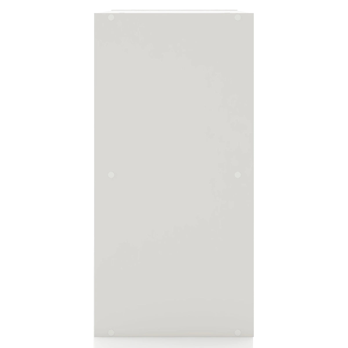 White 2-Tier Wood Bookcase P4462
