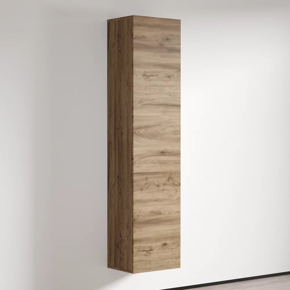 Oak Modular Wall Mounted Floating Bookcase Cabinet B2549
