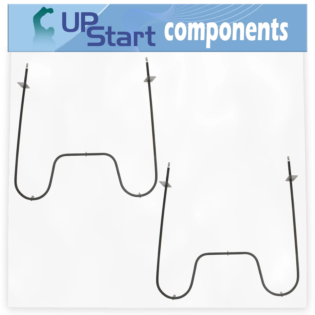 2-Pack Bake Element Replacement for Range Heating Element O23824