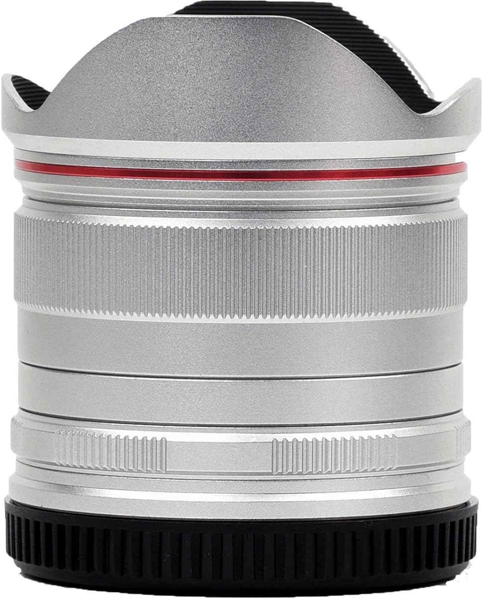 7.5mm f/2 Lens for Micro Four Thirds Mount, Silver P405248