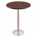 Stainless Table with 30x22 Diameter Top I365