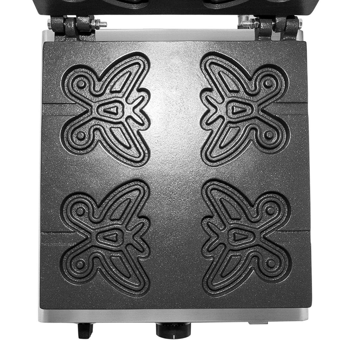 Butterfly-Shaped 4 Pcs Stainless Steel Waffle Maker X299