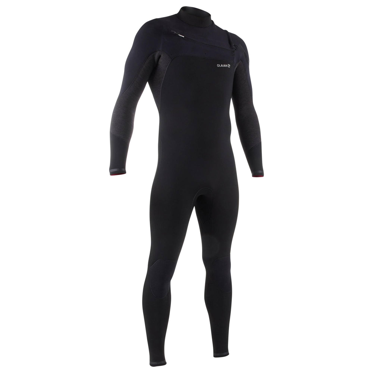 Black 4/3 mm Neoprene Surfing Wetsuit G76582