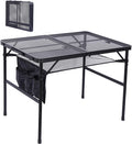 Adjustable Folding Camping Table with Carry Handle B267439