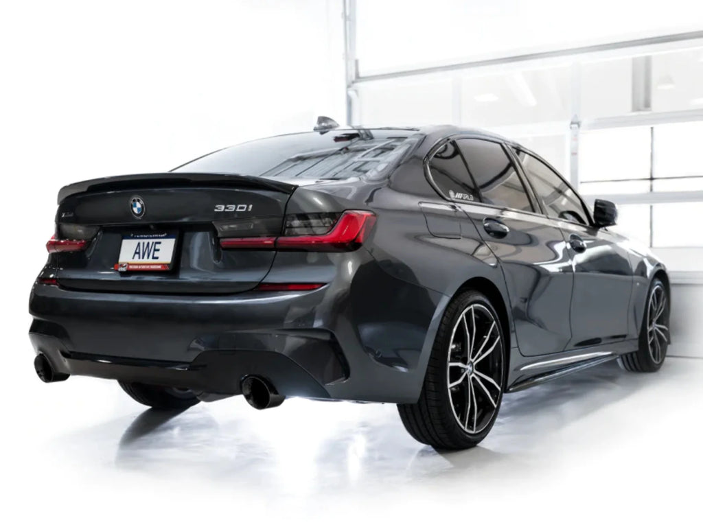 Diamond Black Axle Back Exhaust W600