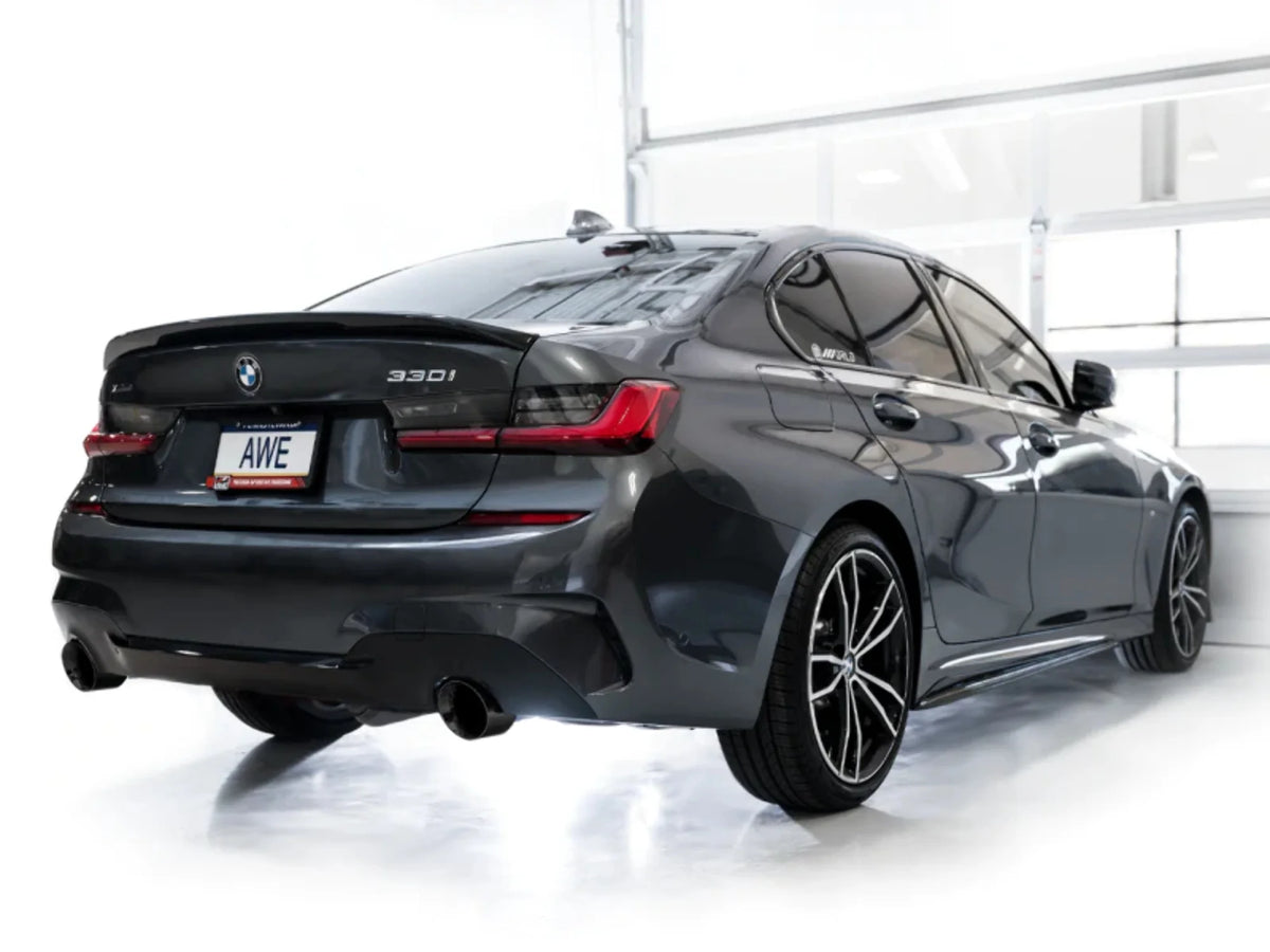 Diamond Black Axle Back Exhaust W600