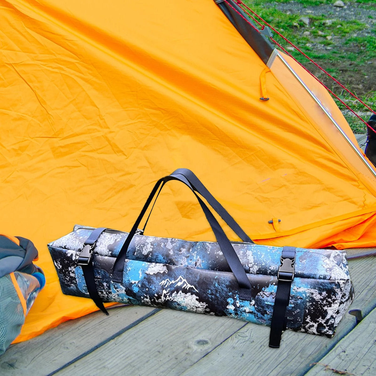 Camping Tent Storage Bag Tote Travel Duffel Pouch Fishing Gears Bag Organizer 85cmx15cmx18cm M215377