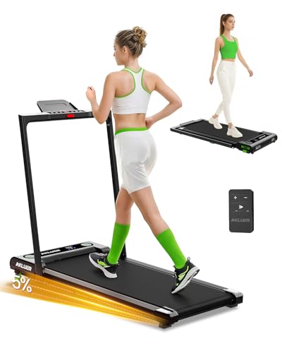 2.5 HP Under Desk Treadmill with Remote Control and LED Display J8482