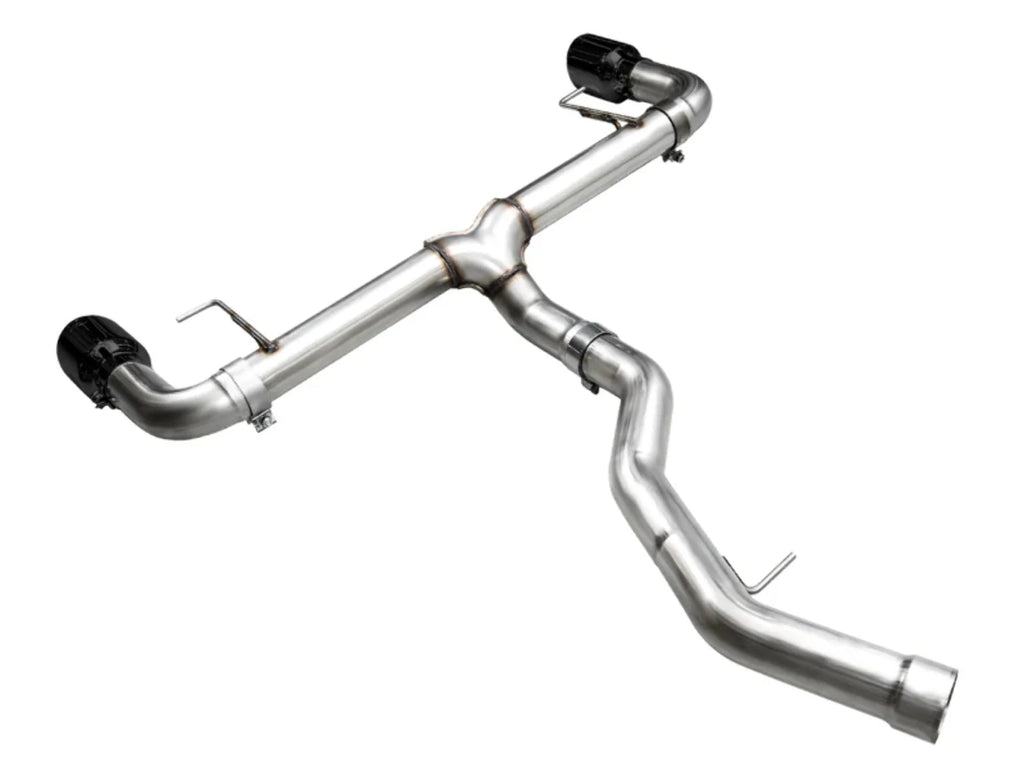 Diamond Black Axle Back Exhaust W600