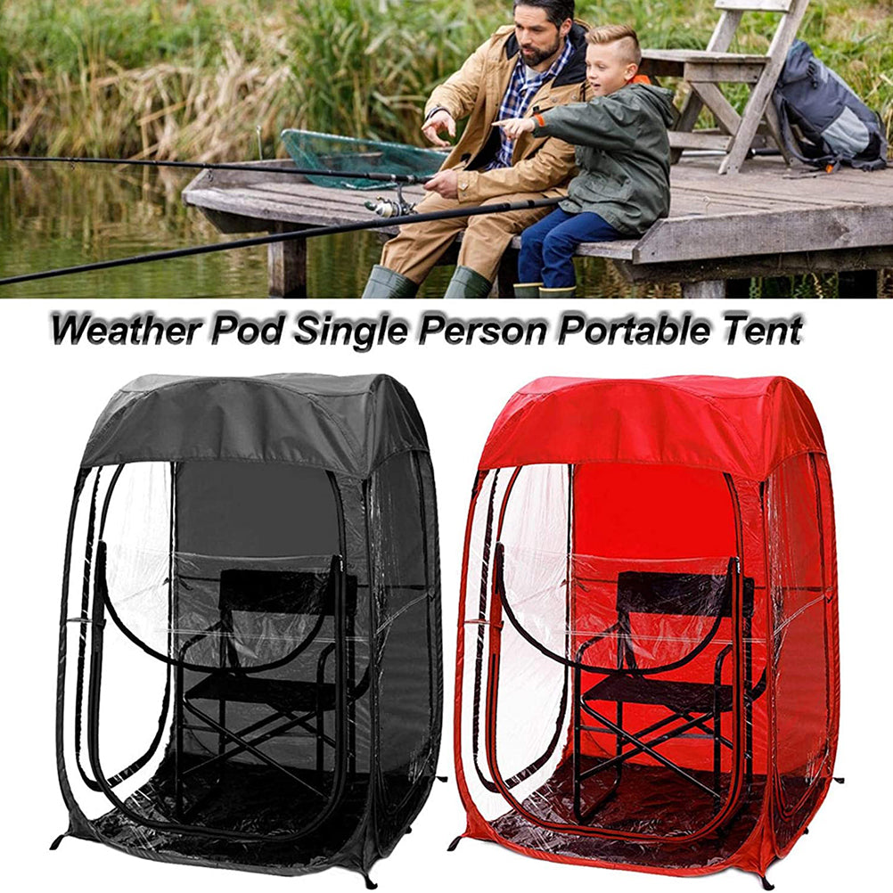 Outdoor Sport Events Watching Tent Fishing Canopy Single Portable Pop-up 1 Person Tent for Camping Beach Z90349