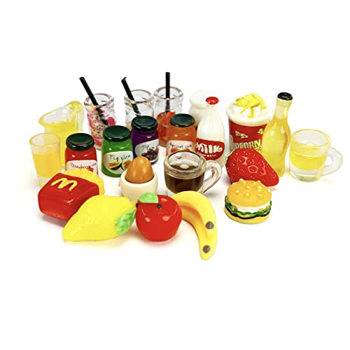 200 Piece Dollhouse Miniature Food Toy Set K7631