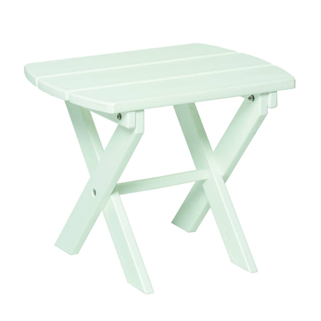 Lime Green Recycled Poly Lumber Folding End Table G378
