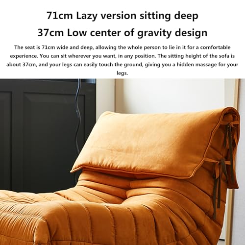 Pink Floor Sofa with Removable Headrest H9491