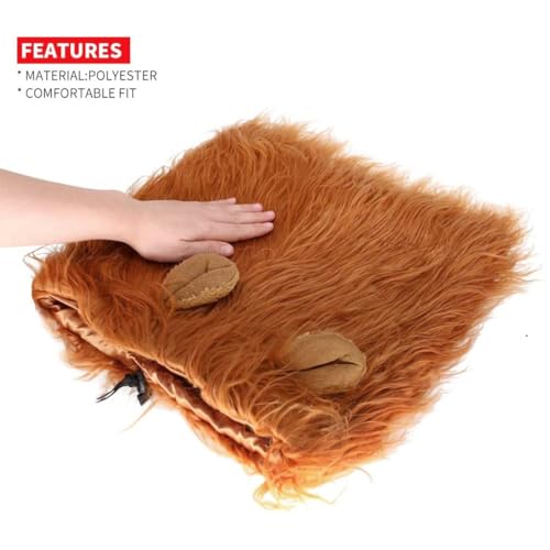 Dog Lion Mane Headwear E703