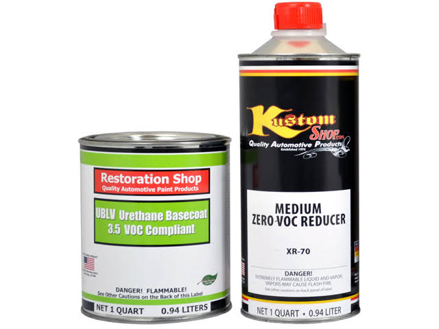 Low VOC Urethane Basecoat Car Auto Body Paint Kit X47373