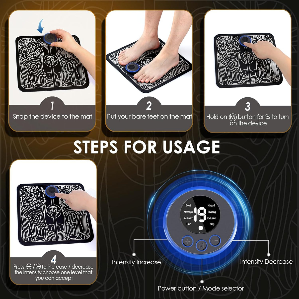 Foot Massager Pad U7735