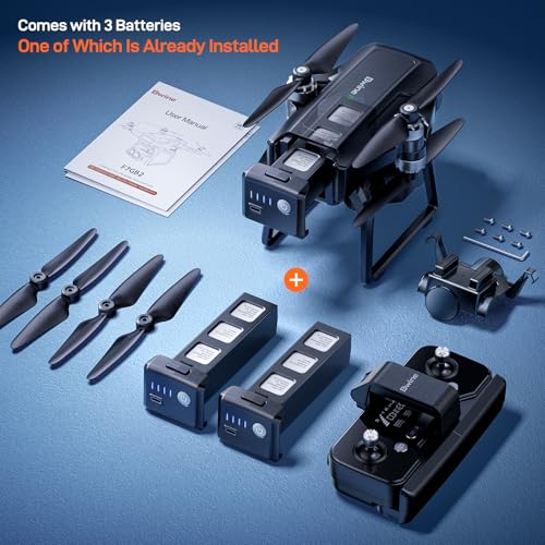 6K UHD Camera Drone with 3-Axis Brushless Gimbal and GPS Smart Control K6918