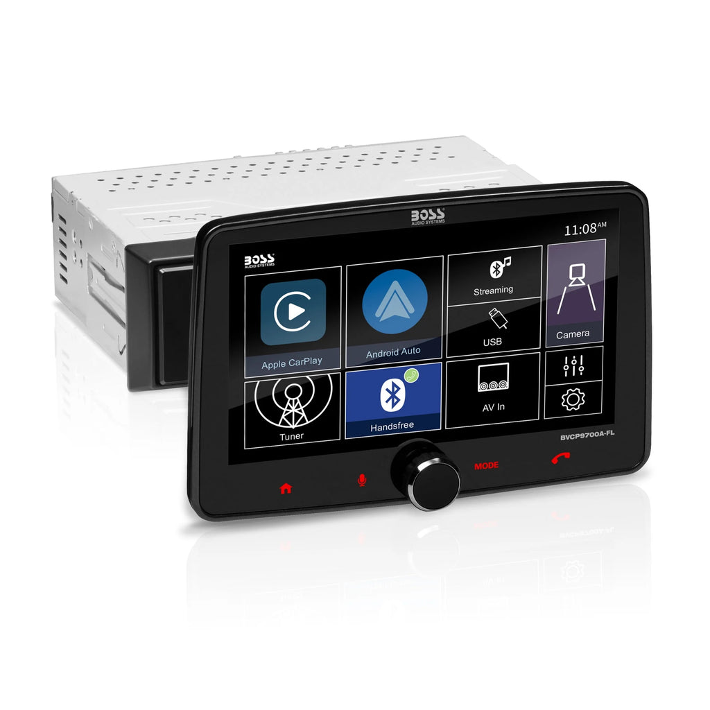 Single Din 7 Inch Touchscreen Car Stereo with Apple CarPlay Android Auto Bluetooth R86780